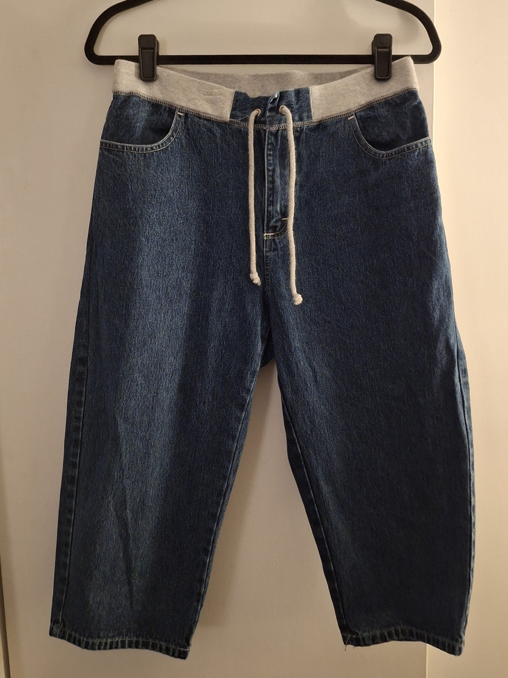 Riders By Lee Casual Drawstring Waist Women’s Jeans - Blue And Gray